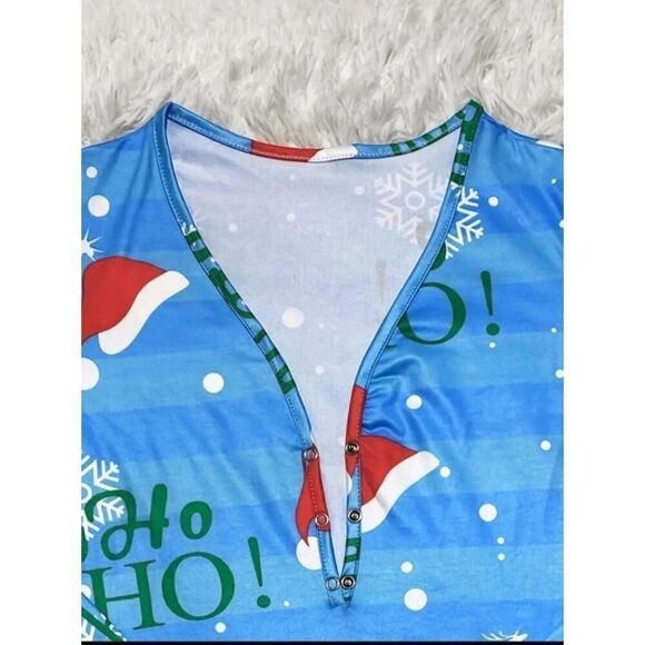 Ladies Christmas jumpsuit sz Medium - Picture 5 of 5